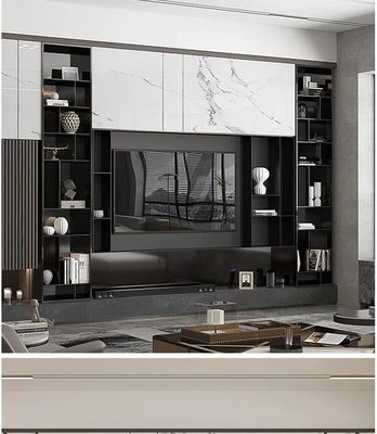 acheter Accrocher de luxe d'hôtel de Cabinet du mur TV d'acier inoxydable online manufacture