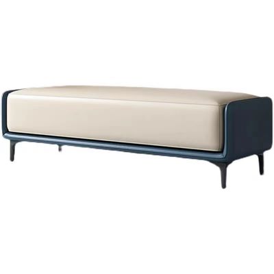 acheter Tabouret en cuir de luxe fait sur commande d'extrémité de lit de conception d'Ottoman de tabouret pour la chambre à coucher d'hôtel online manufacture
