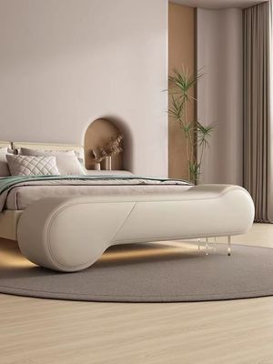 acheter Banc fait sur commande Sofa Door Entry de Sofa Bed Tail Stool Long d'hôtel en cuir italien online manufacture