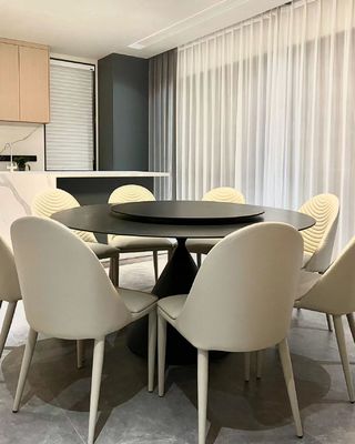 acheter Plat créatif de roche	Meubles d'hôtel de luxe tournant des chaises de table ronde online manufacture