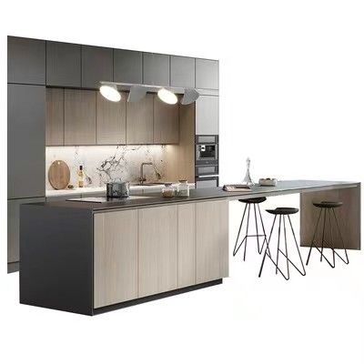 acheter Unité de cuisine intégrée par hôtel moderne arrière de buffets de restaurant online manufacture