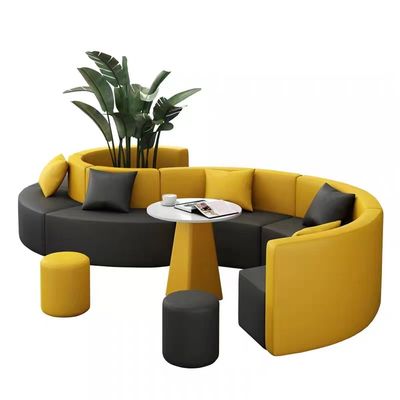 acheter Sofa moderne de luxe de salon de bureau d'arc de salle S de Sofa Hotel Lobby Public Reception en bois solide online manufacture