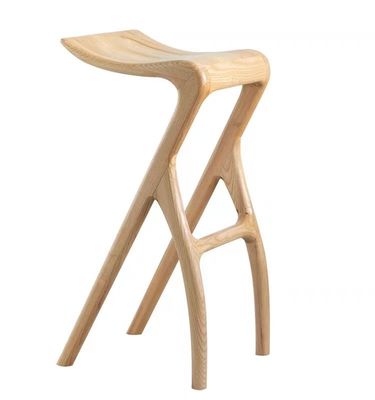 acheter Tabouret en bois solide d'hôtel de table basse de chaise moderne de café haut online manufacture