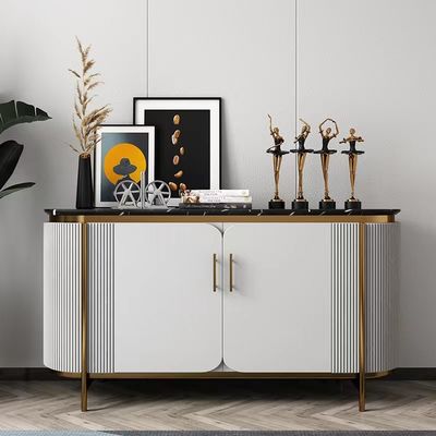 acheter Meubles latéraux dinants de luxe de buffet d'acier inoxydable de restaurant de placard de Cabinet online manufacture