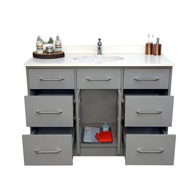 acheter Facette de marbre de chambre d'hôtel de Cabinets de salle de bains de Cabinets modernes économiques de vanité online manufacture