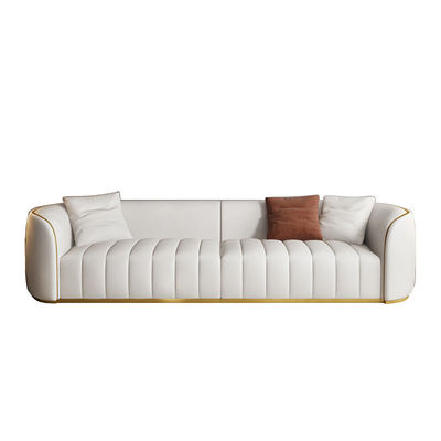 acheter Sofa en cuir véritable moderne adapté aux besoins du client de meubles d'hôtel de luxe online manufacture