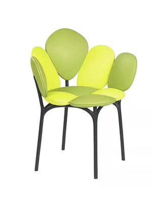 acheter Le pétale nordique de salle à manger de meubles de restaurant d'hôtel a formé la chaise dinante minimaliste d'acier inoxydable online manufacture