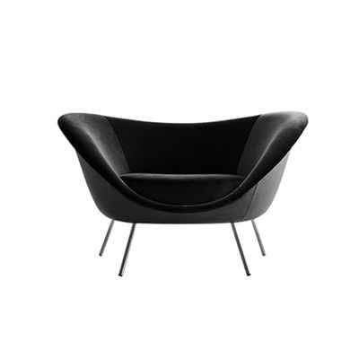 acheter Salon simple Sofa Chair de velours d'hôtel de meubles modernes minimalistes de lobby online manufacture
