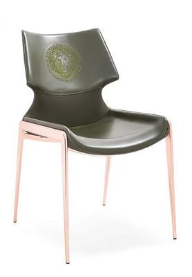 acheter Chaise dinante en cuir d'hôtel de restaurant de meubles en métal confortable minimaliste italien de dossier online manufacture