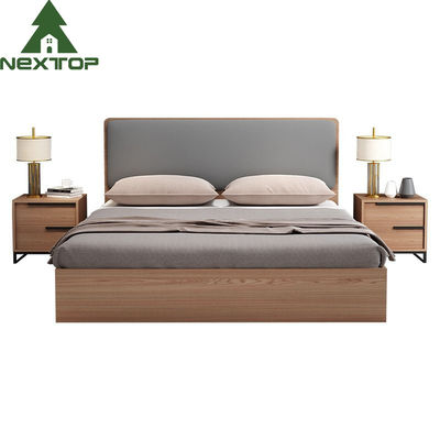 acheter Meubles de chambre d'hôtel modernes Structure en bois Lit de rangement double Pour la maison online manufacture