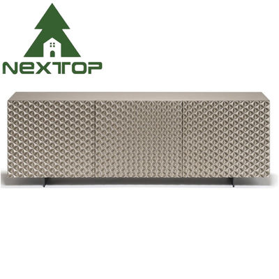 Bon prix Métal Massif Bois d'Argent Luxe Armoires De Table Pour Salle À Manger Salle De Vie en ligne