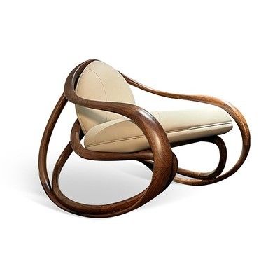 acheter Chaise à couchette de noyer noir Balcon Chaise paresseuse de loisirs Chaise en bois massif online manufacture