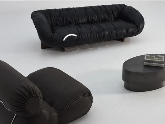 acheter Hôtel haut de gamme 5 étoiles Suite présidentielle Réception Canapé en cuir plissé online manufacture