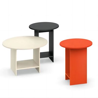 acheter Tables de côté en contreplaqué noir durable pour le salon d'hôtel haut de gamme online manufacture