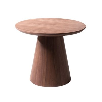 acheter Table à l' extrémité ronde créative à la noix, finition en grain de bois, table basse café online manufacture