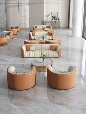 acheter Meubles de hall d'hôtel modernes canapé et ensemble de tables pour la réception et la zone de négociation online manufacture