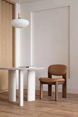 acheter Chaise de cuisine de style italien haut de gamme en cuir authentique online manufacture
