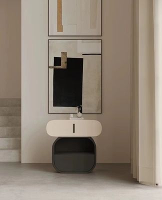 Chambre à coucher moderne Smart Nightstand près du tableau 75*65cm