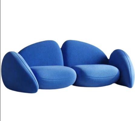 Sofa de modélisation créatif italien de personne du tissu 2 de meubles de lobby d'hôtel