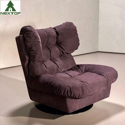 Loisirs tournants créatifs Sofa Chair Lounger de salon simple de luxe de chaise de lumière d'OEM