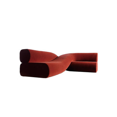 Sofa paresseux d'hôtel de luxe de lobby de meubles de coin de personne multi italienne de velours