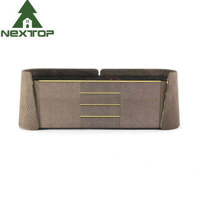 Bon prix 75 pouces TV Stand Set Modern Metal Luxury Room Furniture Marble top Storage Cabinet en ligne