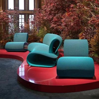 Créatif moderne meubles de hall d'hôtel réception terrasse canapé et chaise ensemble