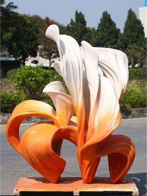 La sculpture en fibre de verre à l' étage de l' hôtel