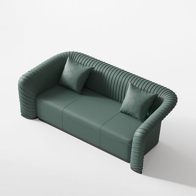 HD meubles de salon de l'hôtel de l'éponge Luxe canapé avec cuir vert