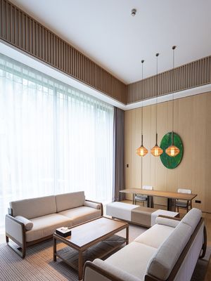 Hôtel haut de gamme Décoration de meubles Lobby Suite personnalisée