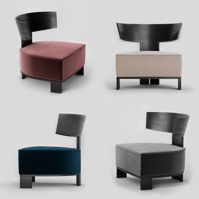 Molteni Clipper Chaise basse moderne pour le bureau de la salle de réception