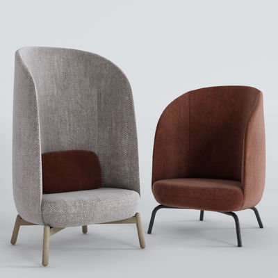 Tissu + bois Plushalle Easy Nest Chaise décoration intérieure de l' hôtel
