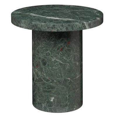 Table de côté de café en marbre ronde polyvalente pour bureau à domicile polyvalent