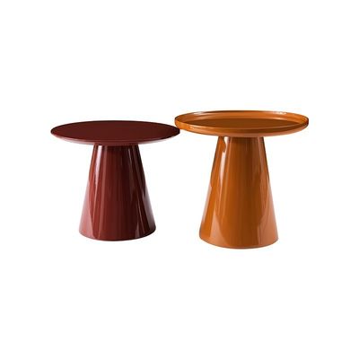 Couchette moderne Table de côté Art Couleur de fibre de verre Table de côté de lit