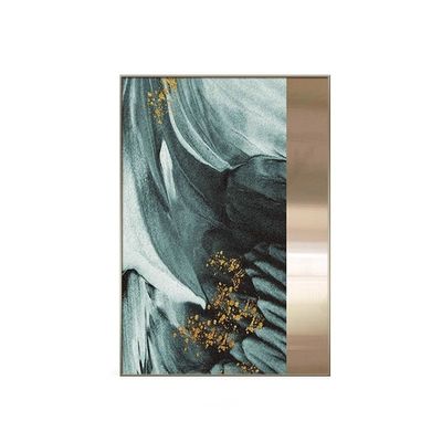 Bon prix Peinture en grès métallique vert foncé Lobby de l'hôtel Mur intérieur commercial en ligne