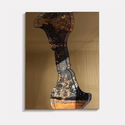 Bon prix Esthétique spatiale Décoration murale Hôtels haut de gamme Restaurants Meubles de toile de fond métallique en ligne