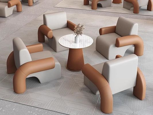 Négociation de meubles de hall d'hôtel cinq étoiles combinaison canapé table et chaise