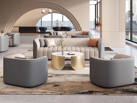 Taille personnalisable salon d'hôtel de luxe canapé table et chaises de négociation