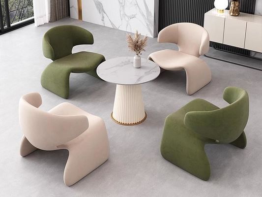 Hôtel de luxe Lobby Meubles de loisirs Canapé Chaise Table et Chaise Ensemble Taille personnalisée