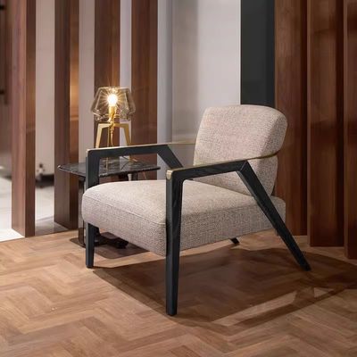 Chaise individuelle en acier inoxydable avec option de tissu