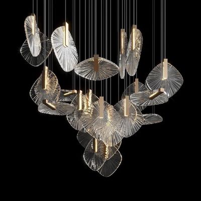 Lumières de pièce d'art métallique