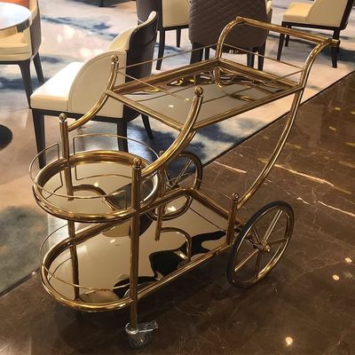 Hôtel cinq étoiles Restaurant Food Trolley Wine Trolley Mobile Trolley