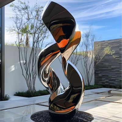 Sculptures d'art métallique moderne sur mesure pour les hôtels